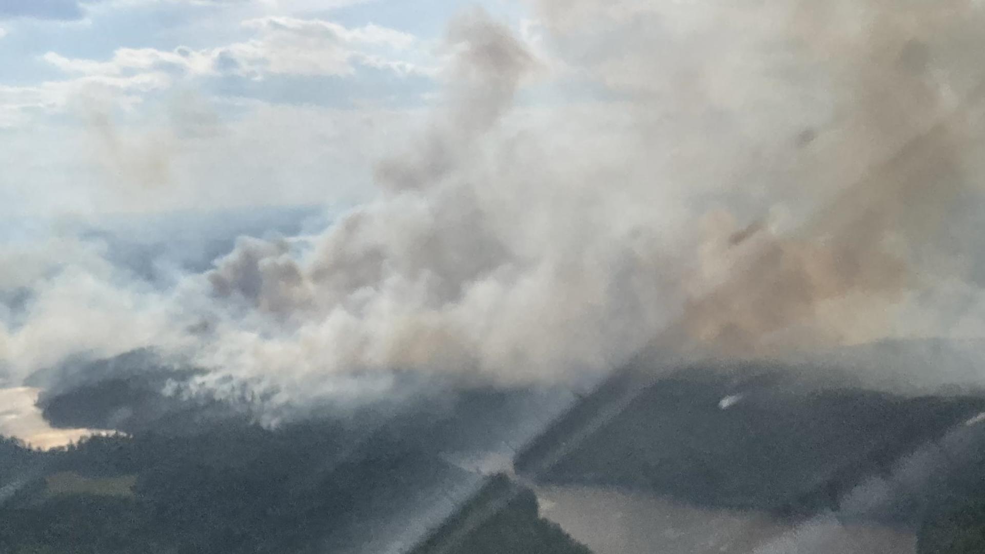 Echo Trail opens to residents, property owners as wildfire containment estimates continue to rise