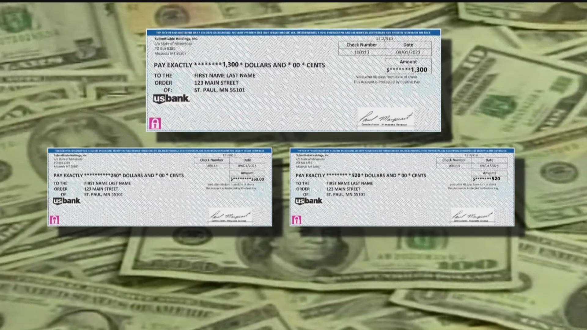 Minnesota tax rebate checks from Montana company are legitimate