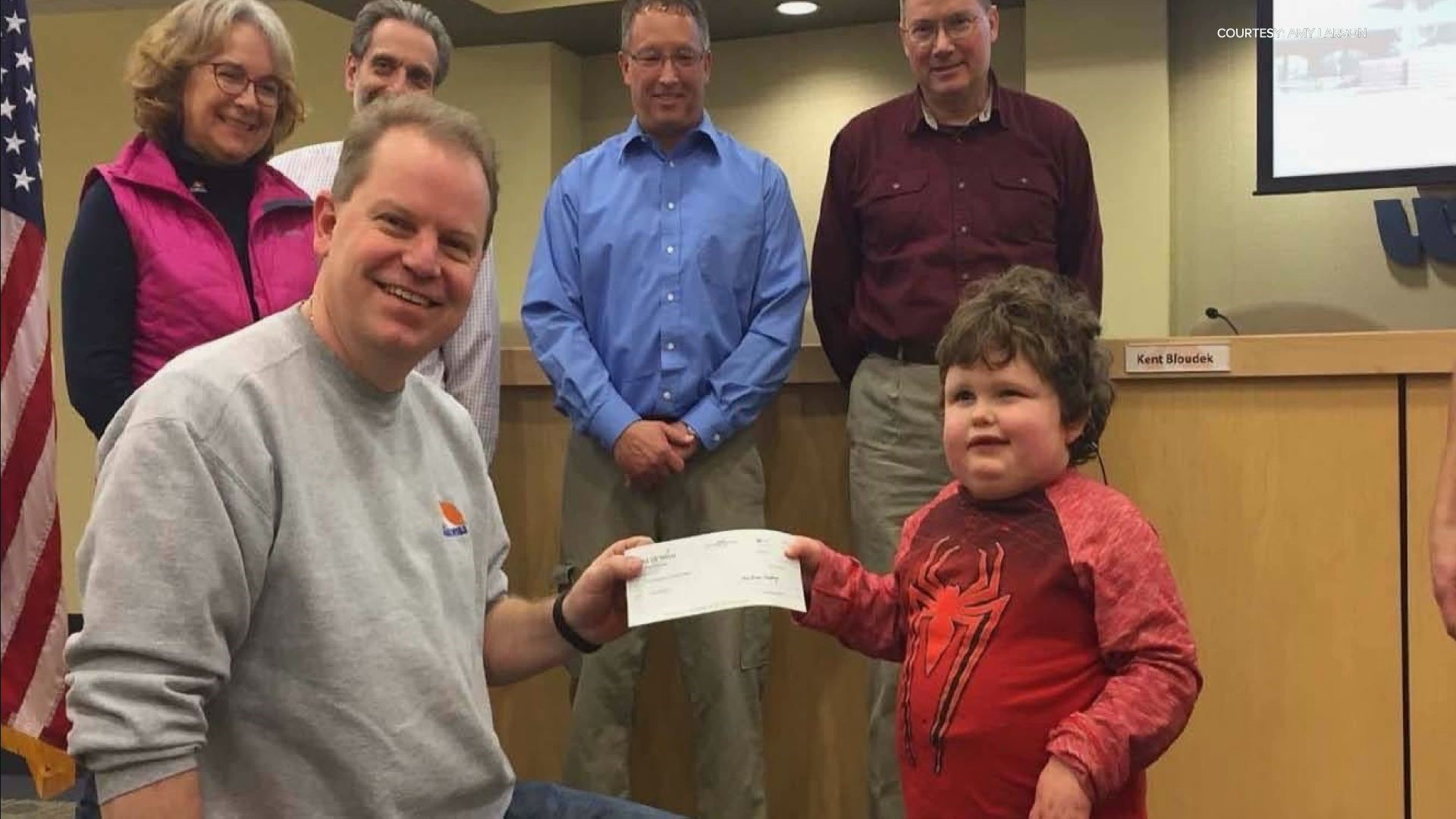 Waconia boy uses his Make-A-Wish to help fund inclusive playground ...