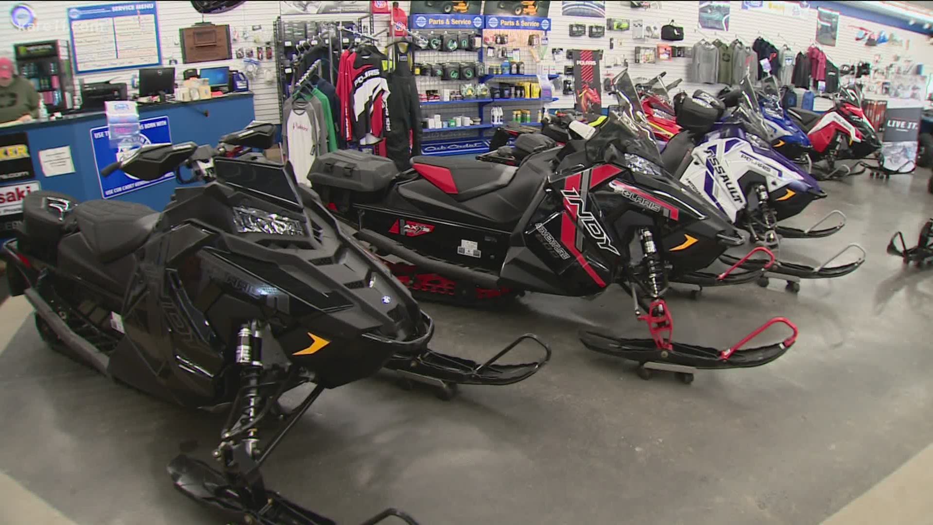 One-third of buyers are new to snowmobiling.