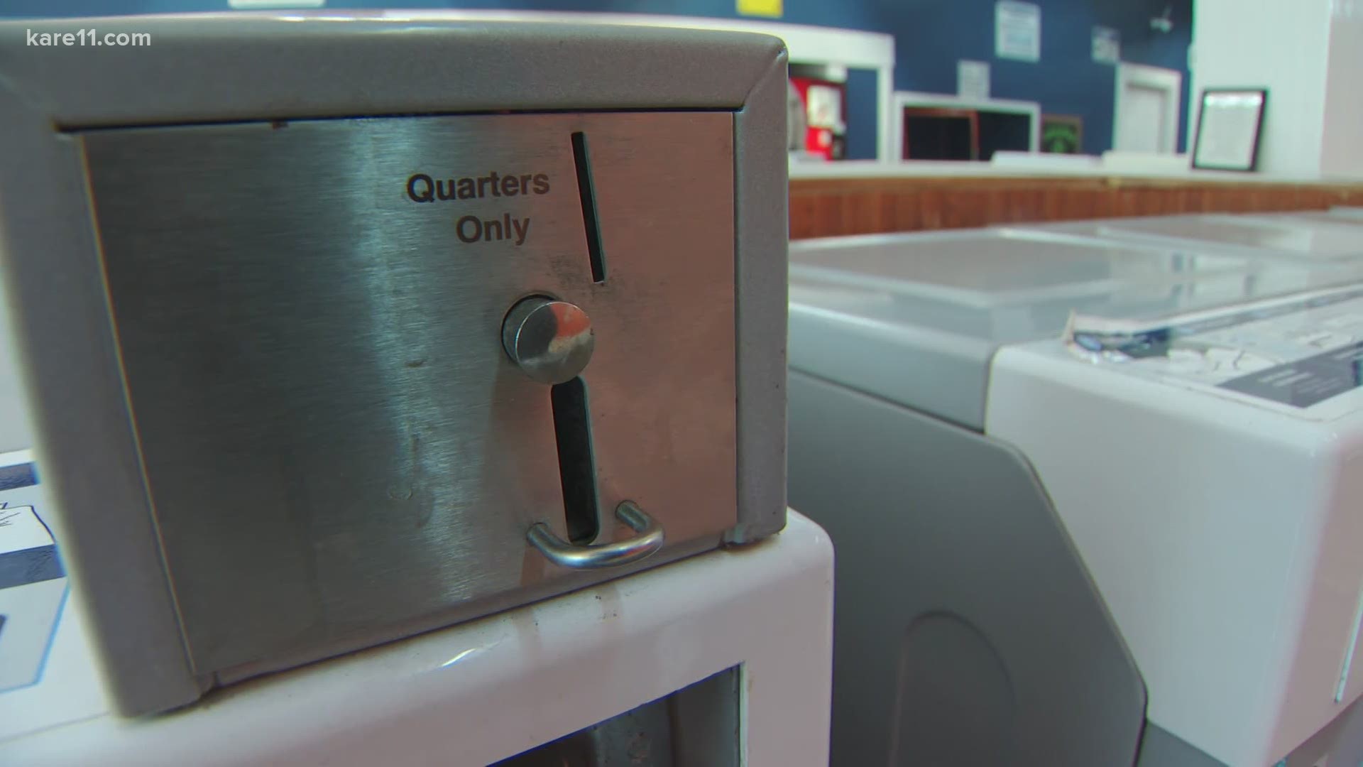 "It's been almost impossible to get quarters lately," said Jake Devney, owner of Coin Clean Laundry in Minneapolis.