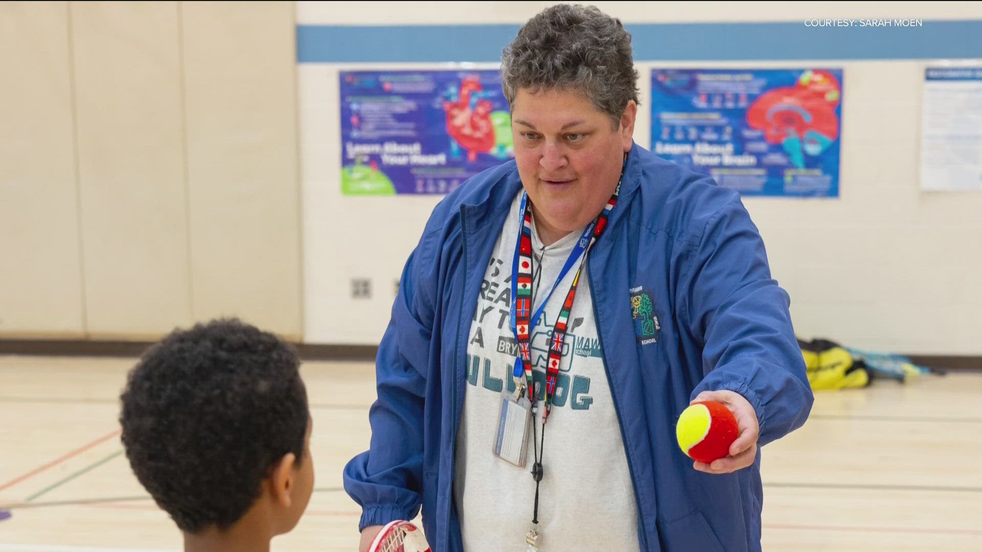After 28 years as the physical education teacher at Bryn Mawr Elementary School, Ms. Anita Chavez is retiring next month.