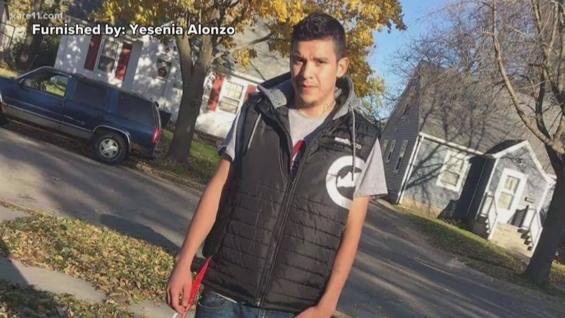 The last time Yesenia Alonzo saw her son he was heading to a job interview at a local dairy on October 24th. A week later he was found dead in a field.