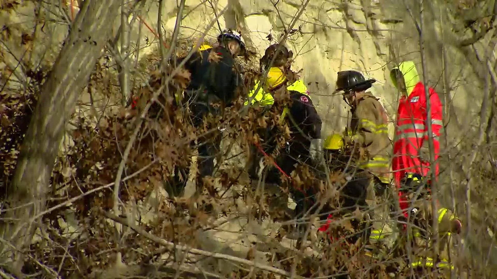 The St. Paul Fire Department technical rescue team was forced into action late Tuesday morning after a group of young rouge explorers was seen entering a cave on the banks of the Mississippi River Tuesday.