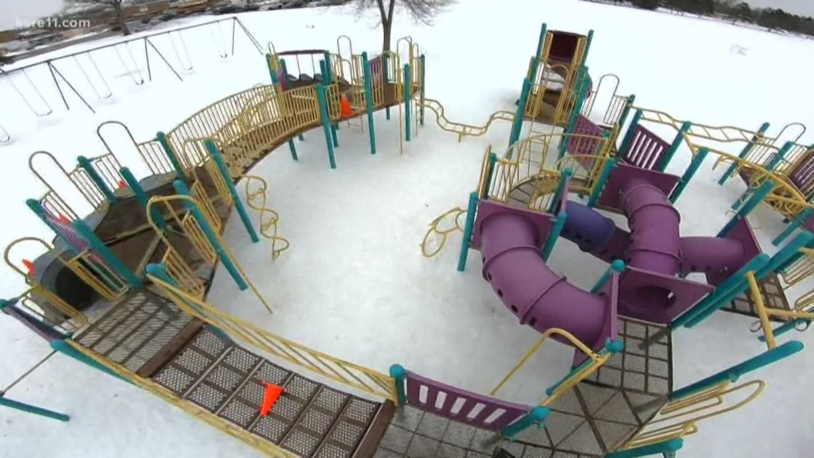 Fond du Lac Rosenow Elementary playground project finalist for prize