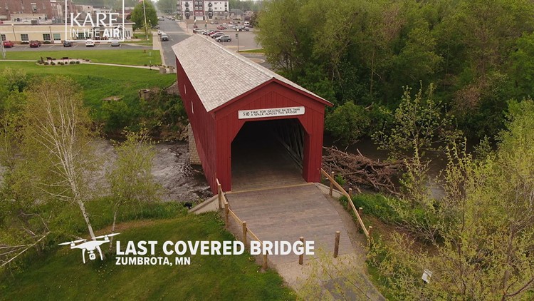 KARE in the Air: Minnesota's last covered bridge