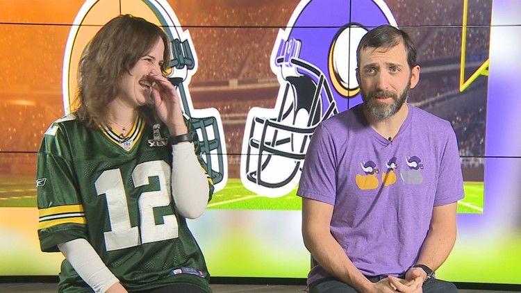 Relationship Rivalry: Vikings and Packers fans who live under the same roof