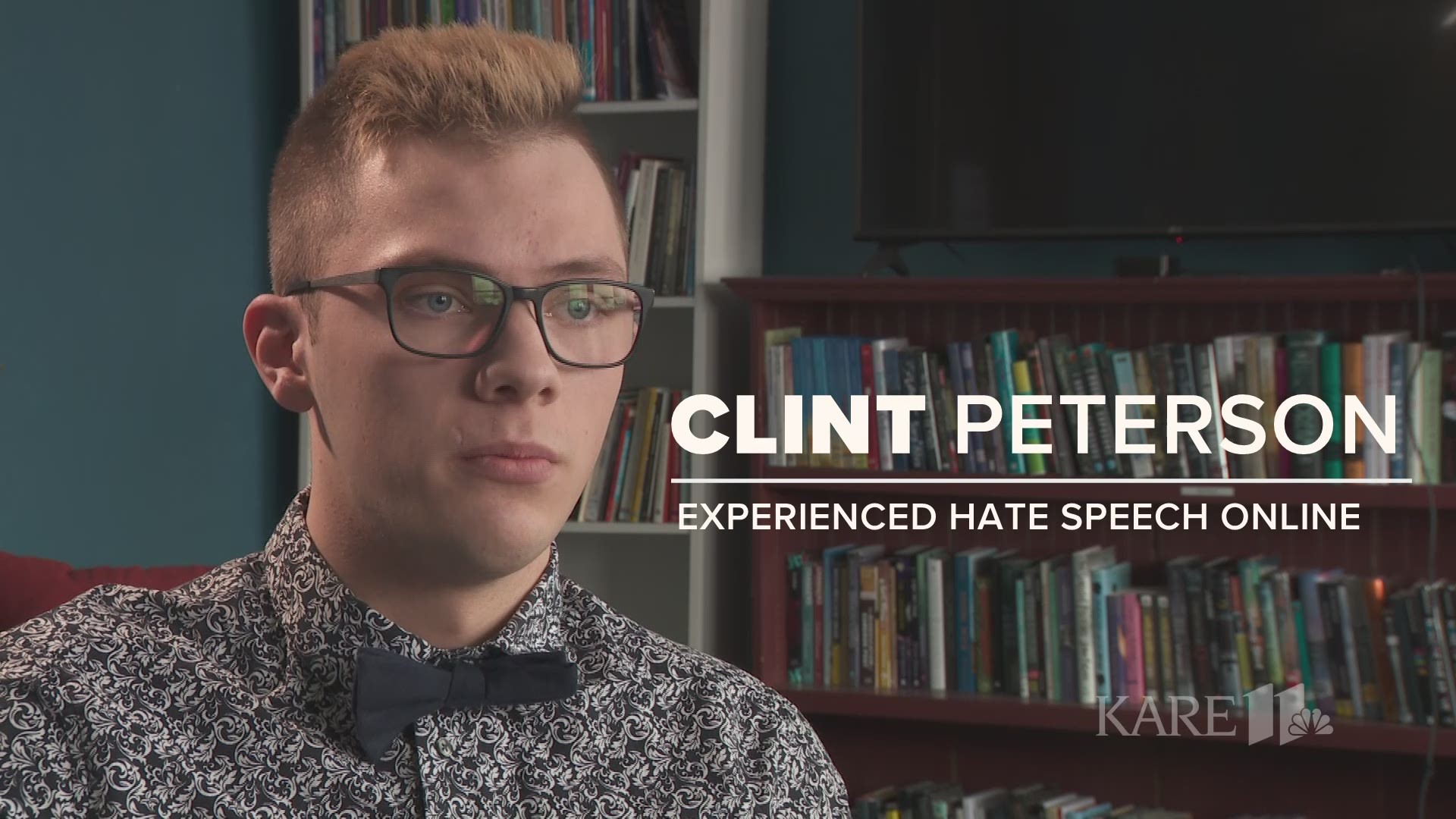 Hate speech is finding kids online, even if they're not looking. Clint Peterson, an LGBTQ youth advocate from greater Minnesota, experienced that firsthand. https://kare11.tv/2UHn9bg