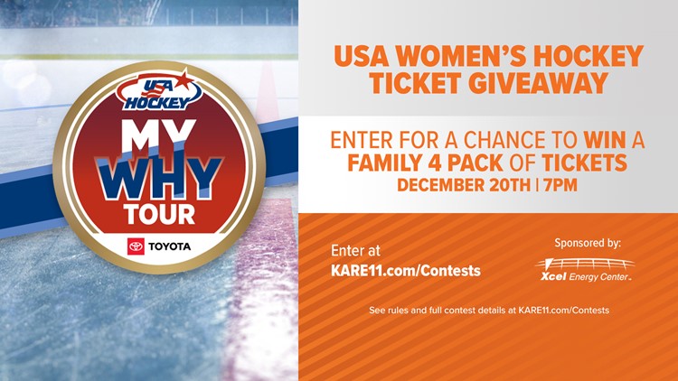 CONTEST ENDED: USA Women's Hockey December 20th