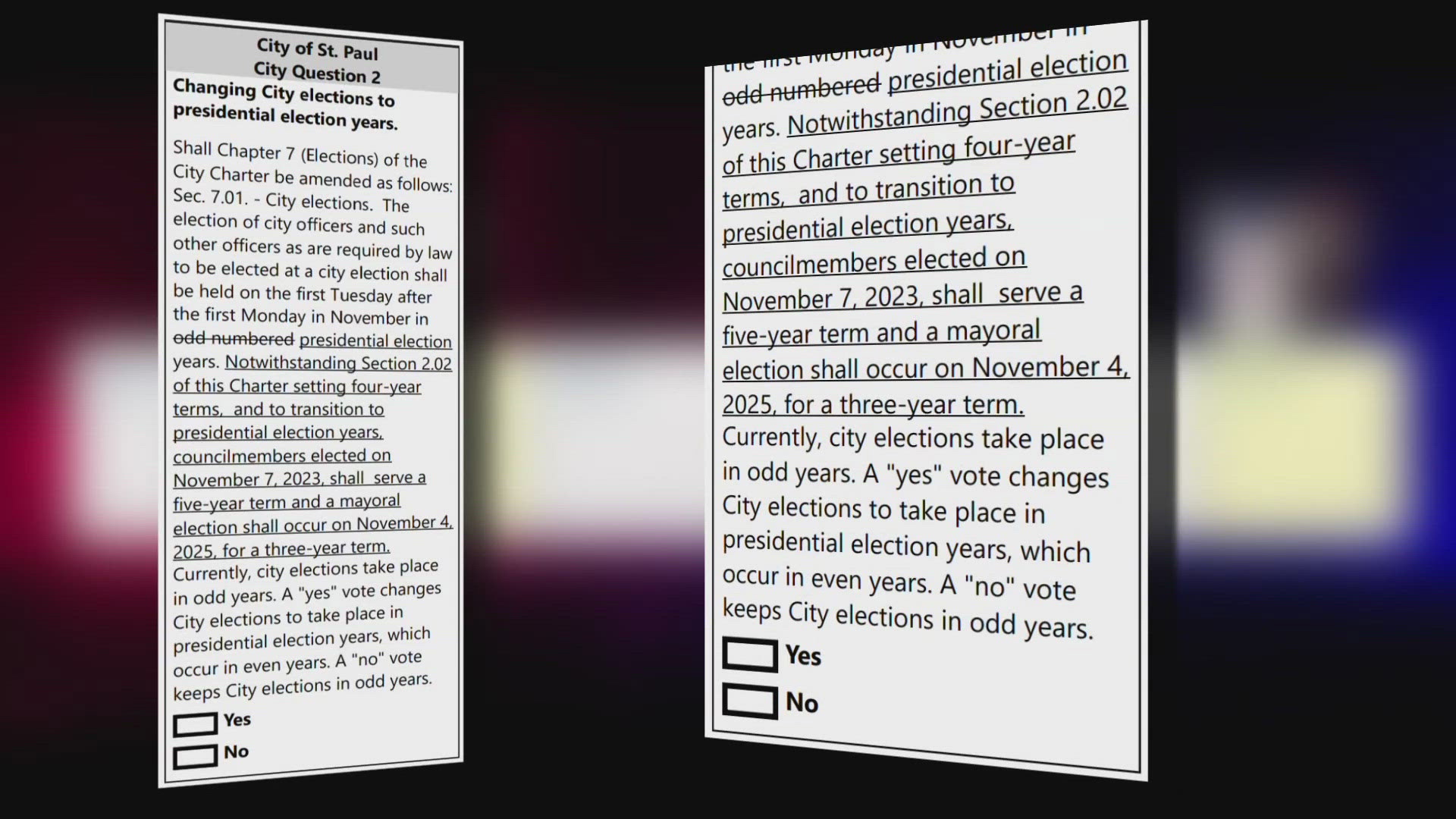 Just 32 days remain before Minnesotans cast their ballots, and in St. Paul, one decision facing voters when they go to the polls is when they vote.