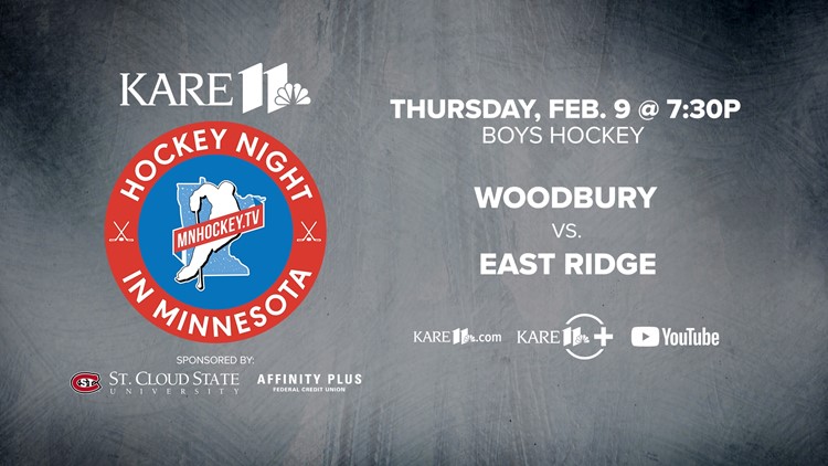 Hockey Night in Minnesota | Feb. 9: Woodbury vs. East Ridge (Boys)