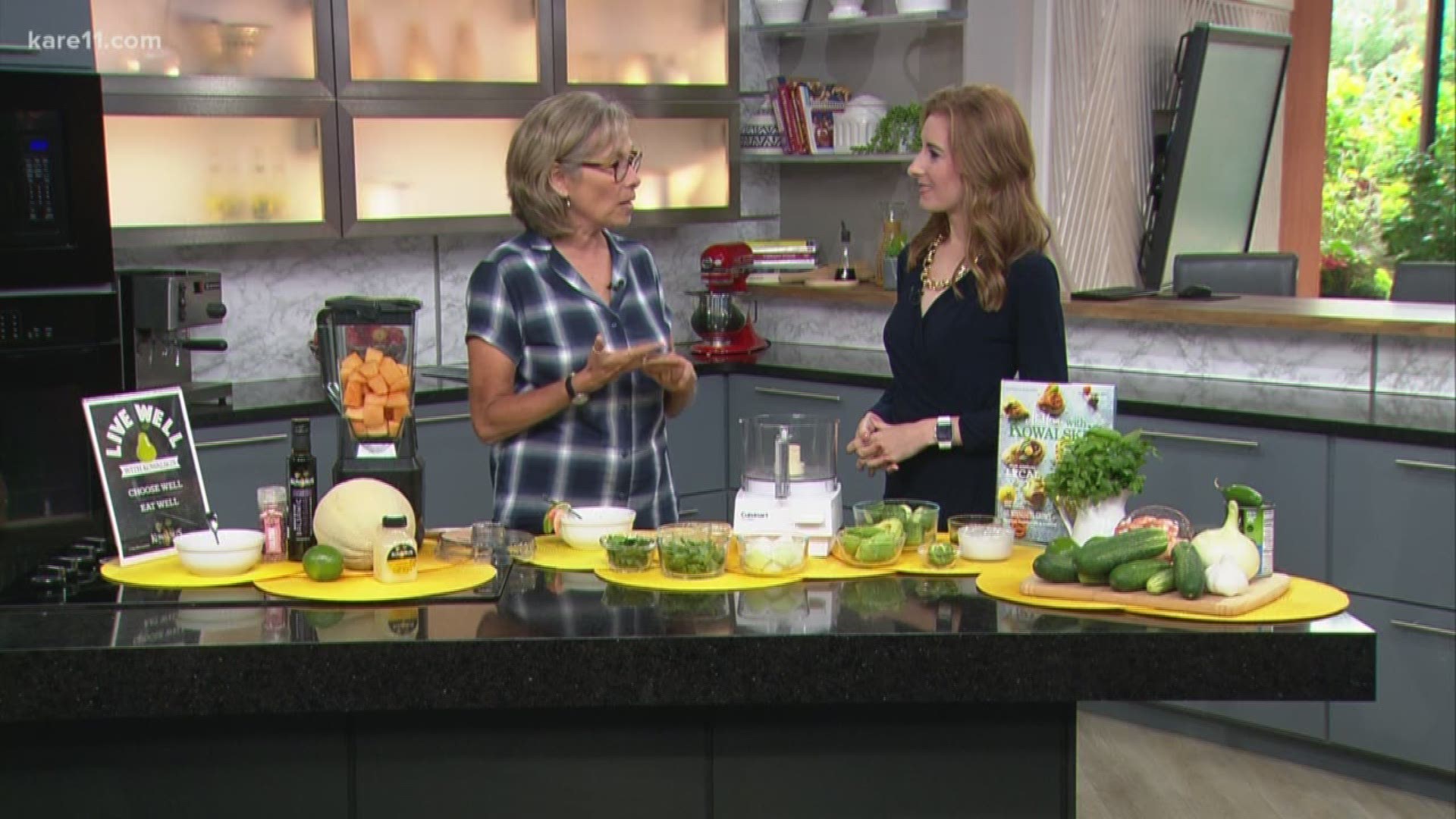 Kowalski's Markets Nutritionist, Sue Moores, makes two refreshing and delicious soups for the summer months.
