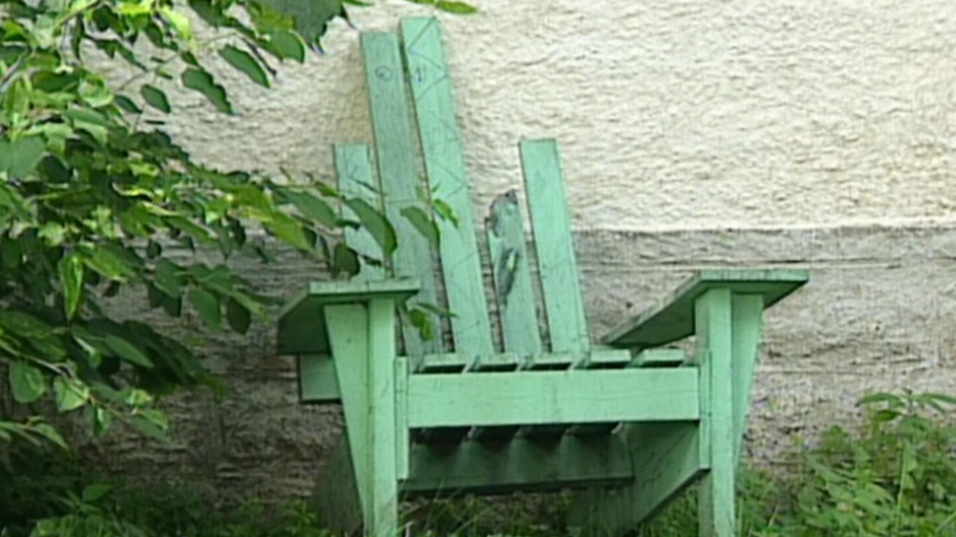 A man in a south Minneapolis neighborhood started building relationships with the people around him by constructing a place to sit and talk.