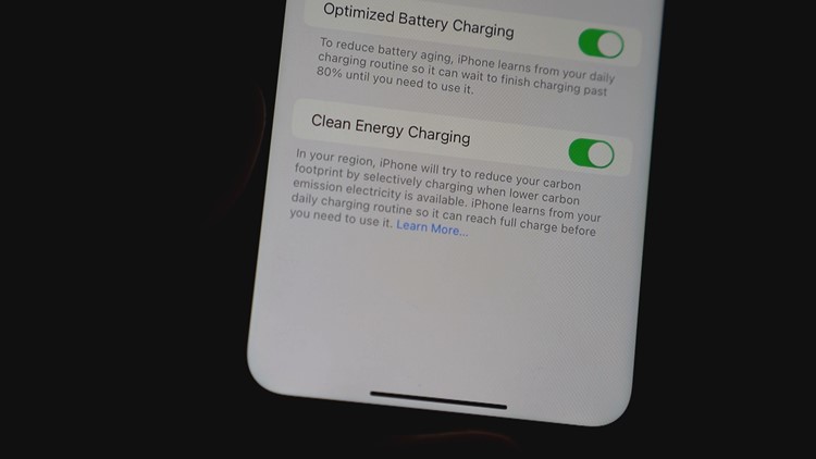 What is 'Clean Energy Charging' on your iPhone?