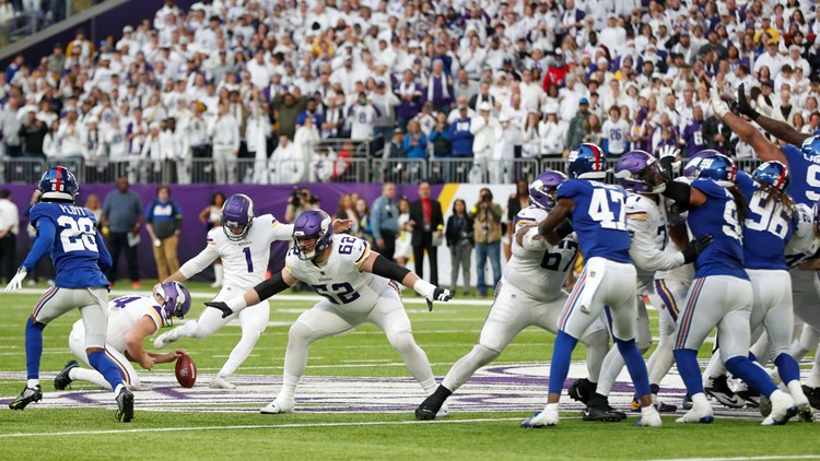 New York Giants on X: Let's run it back, @Vikings 