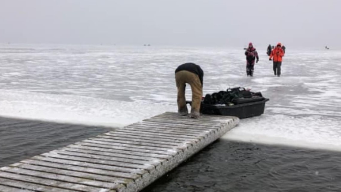 Sheriff: About 200 people rescued from ice on Upper Red Lake