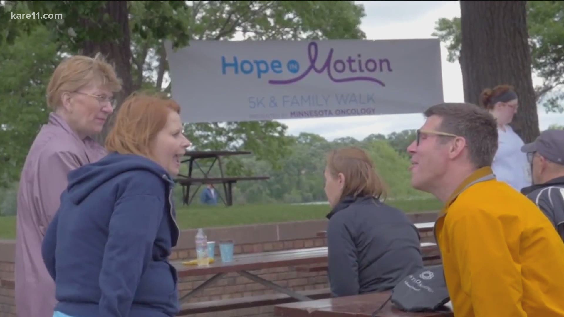 Hope in Motion is an annual 5k to raise money and help to support those battling cancer and their families.
