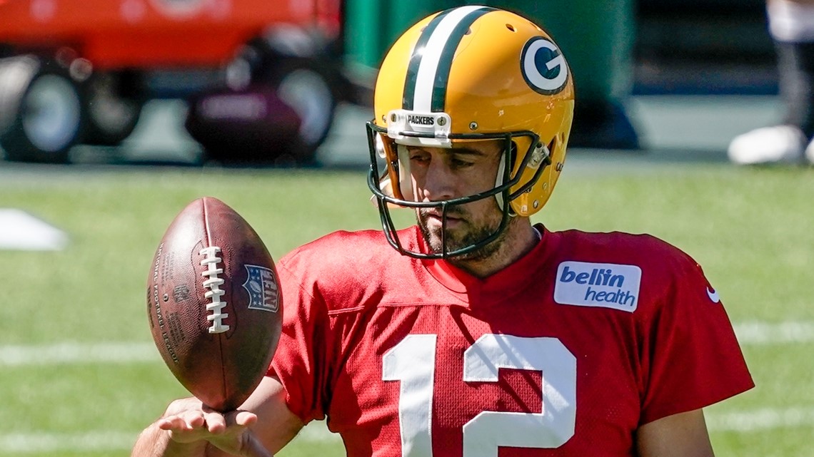 Packers QB Aaron Rodgers describes 'best practice of camp'