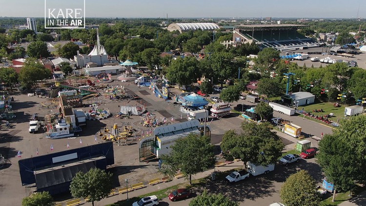 KARE in the Air: State Fair quiet before the storm