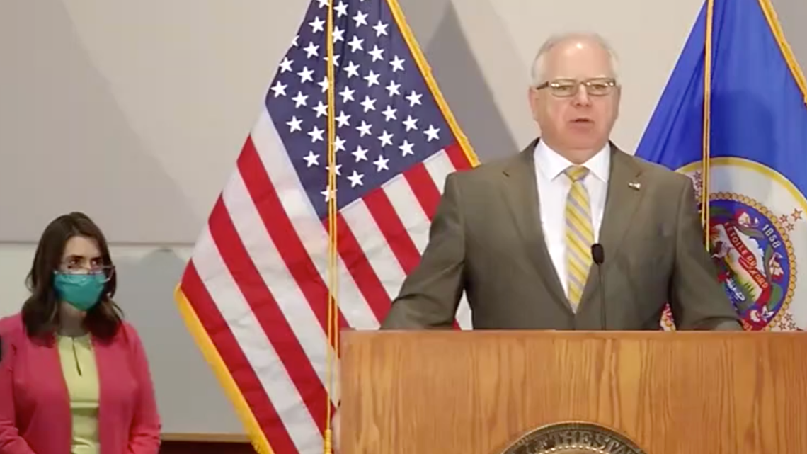 Walz Calls For Special Session On Policing Reform, Economic Recovery ...