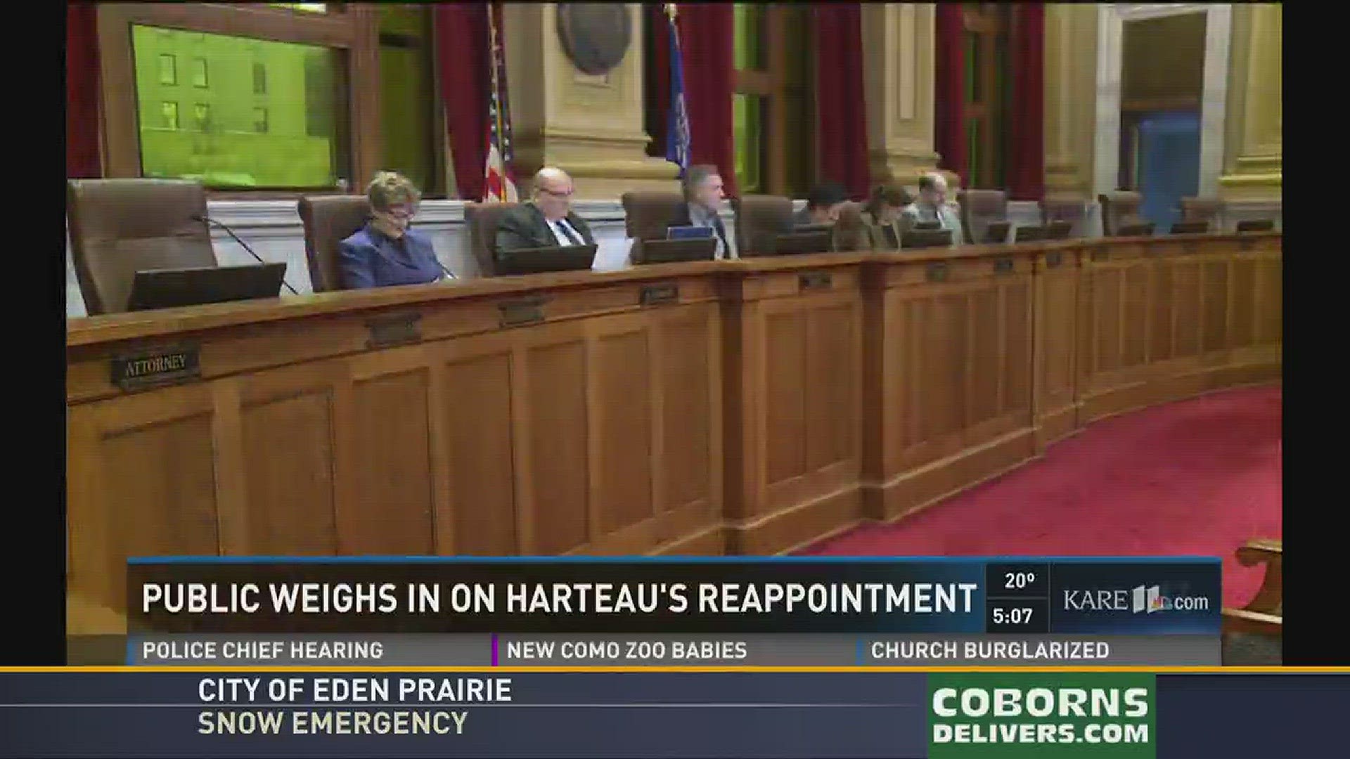 Public weighs in on Harteau's reappointment