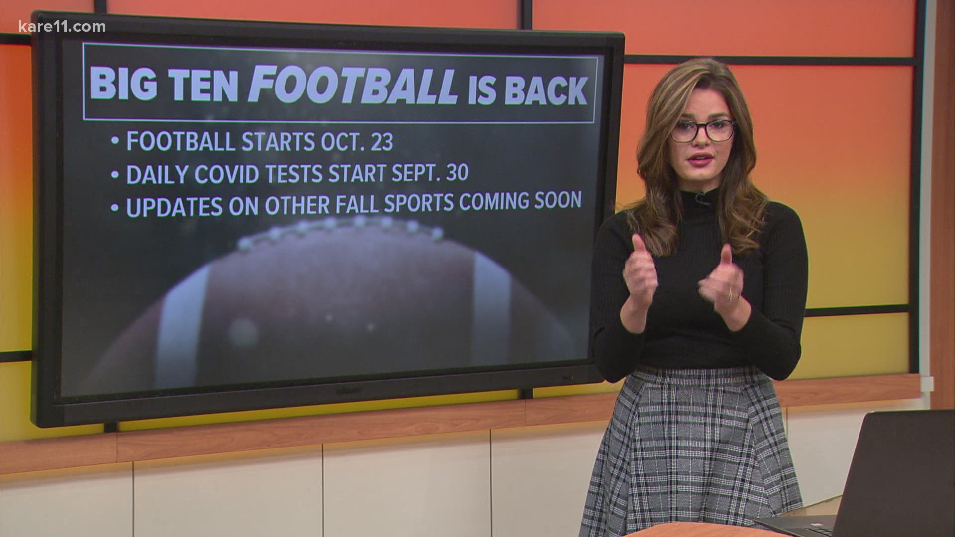 After canceling the season, football is back