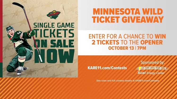 CONTEST: Win tickets to the Minnesota Wild home opener