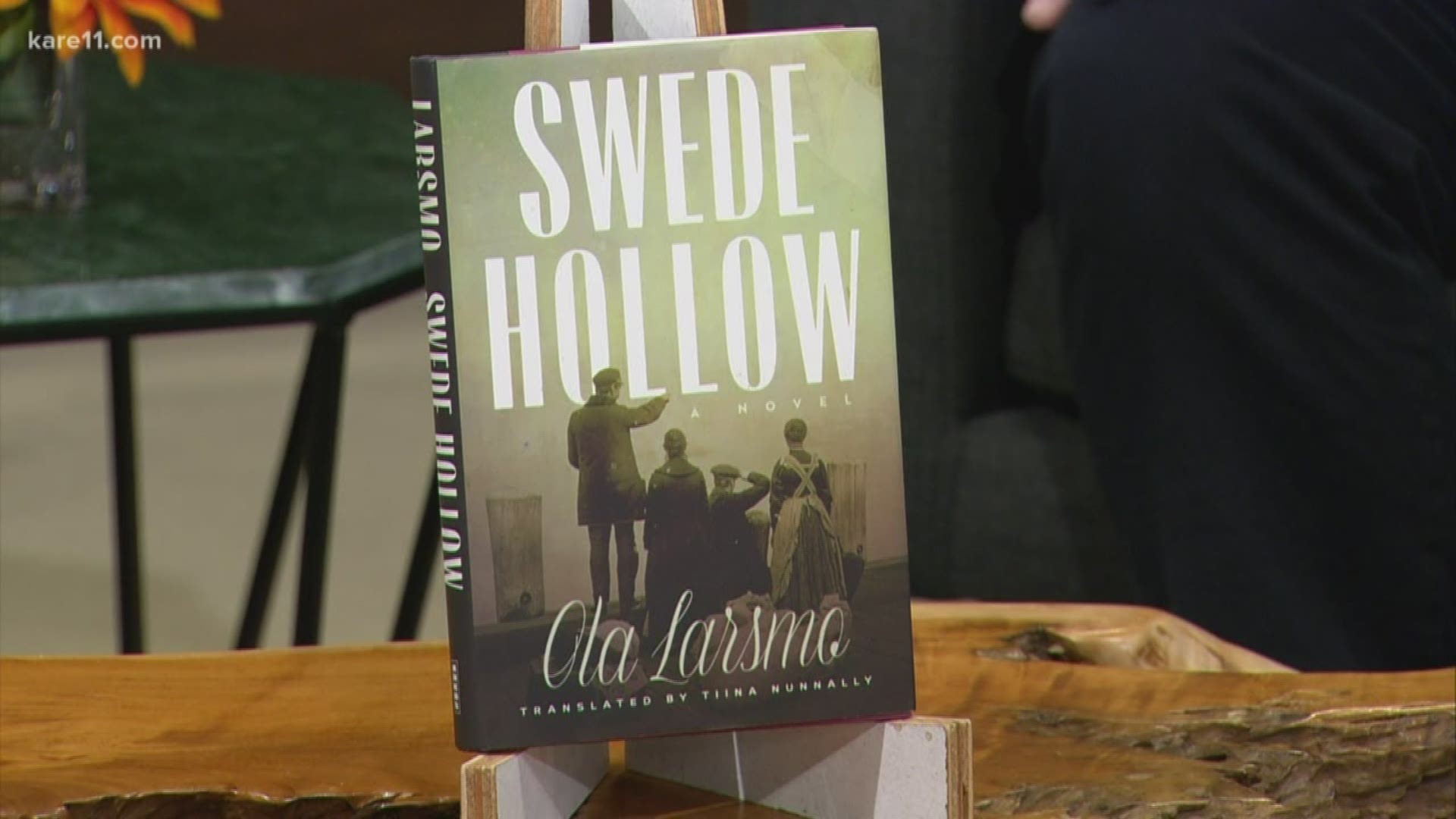The book, Swede Hollow was released in Sweden a few years ago, but was just translated into English and is being released in the U.S.