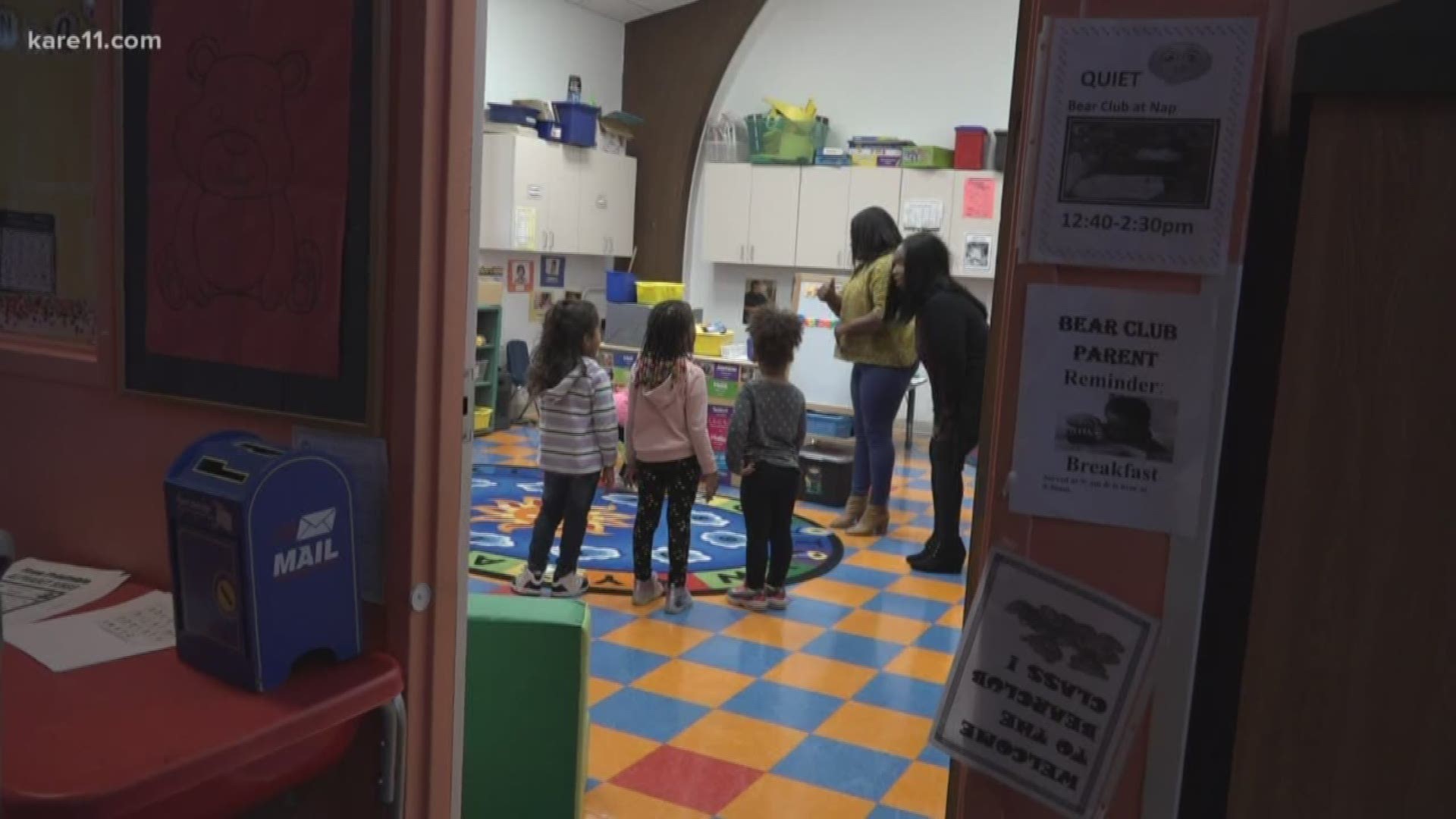 The Program Director at the Children's First Early Learning Center talks about mission to get kids living below poverty line ready for kindergarten.