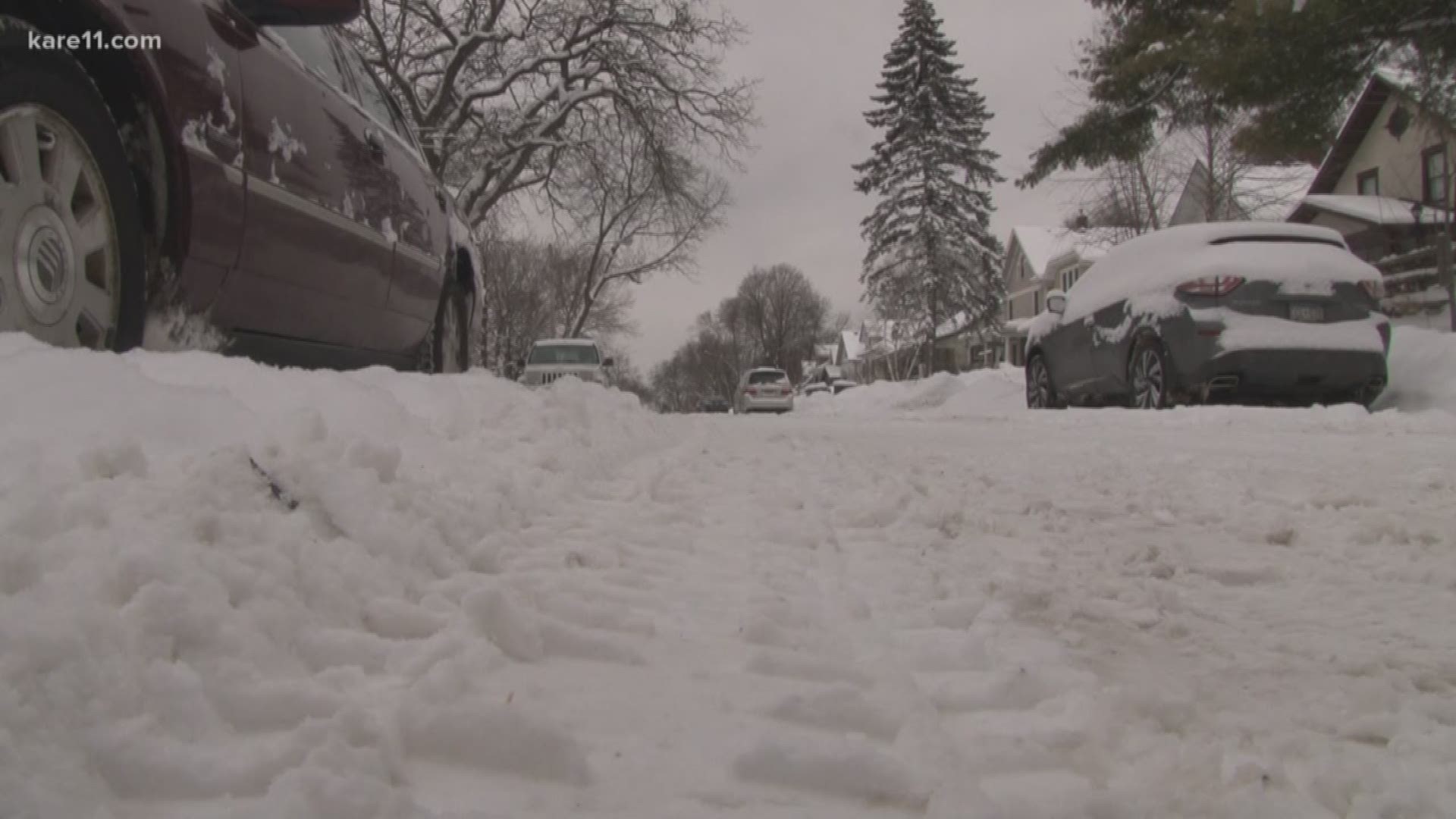 We had some of you reach out to us about the conditions of some side streets - and why there weren't more plows out clearing them. KARE 11's Jennifer Austin went to get some answers.