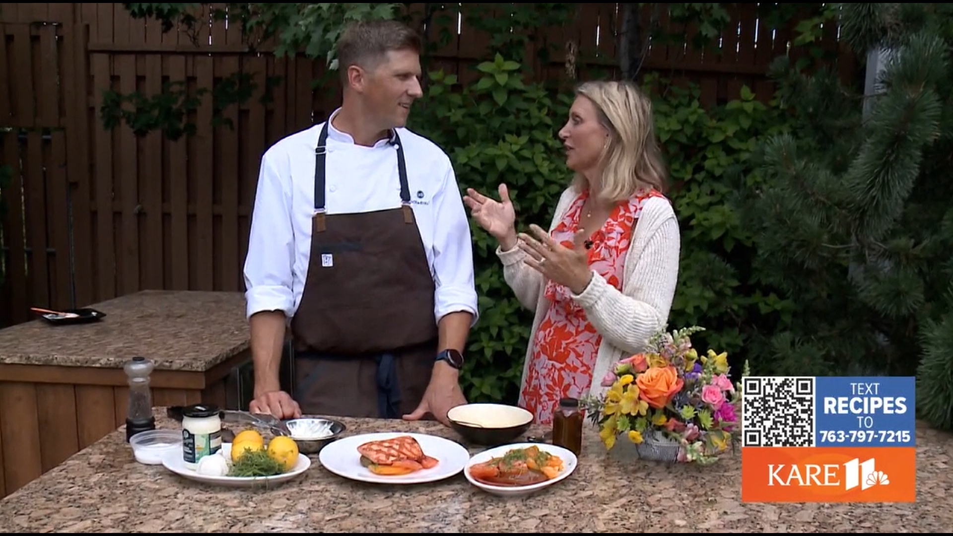 Lunds & Byerly's Executive Chef shared some tips for making salmon on the grill.