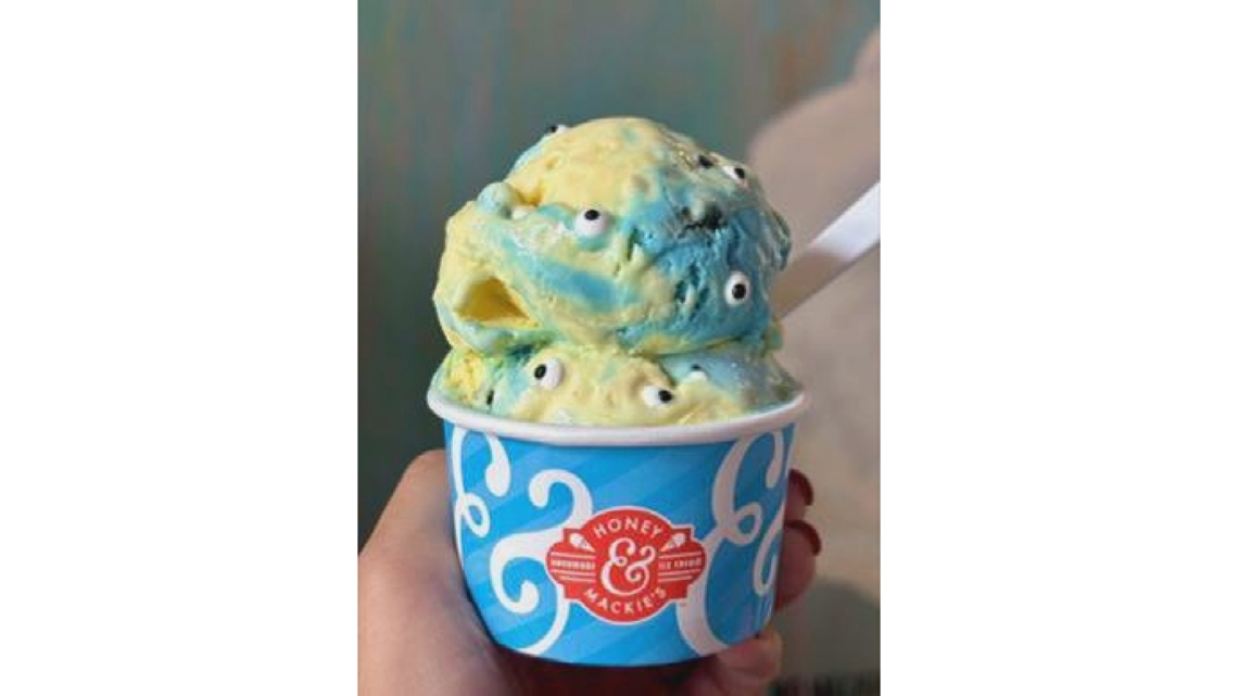 What does Minion ice cream taste like? Local ice cream shop offers ...