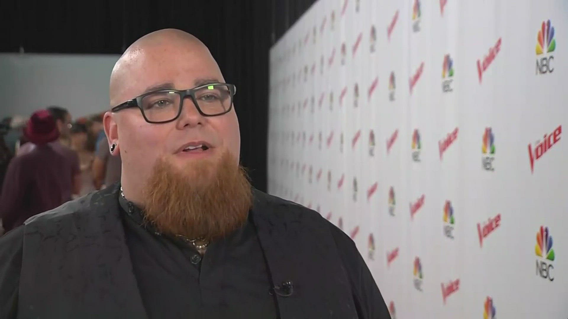 Jesse Larson talks about having Chris Stapleton write an original song for him in the #VoiceFinale