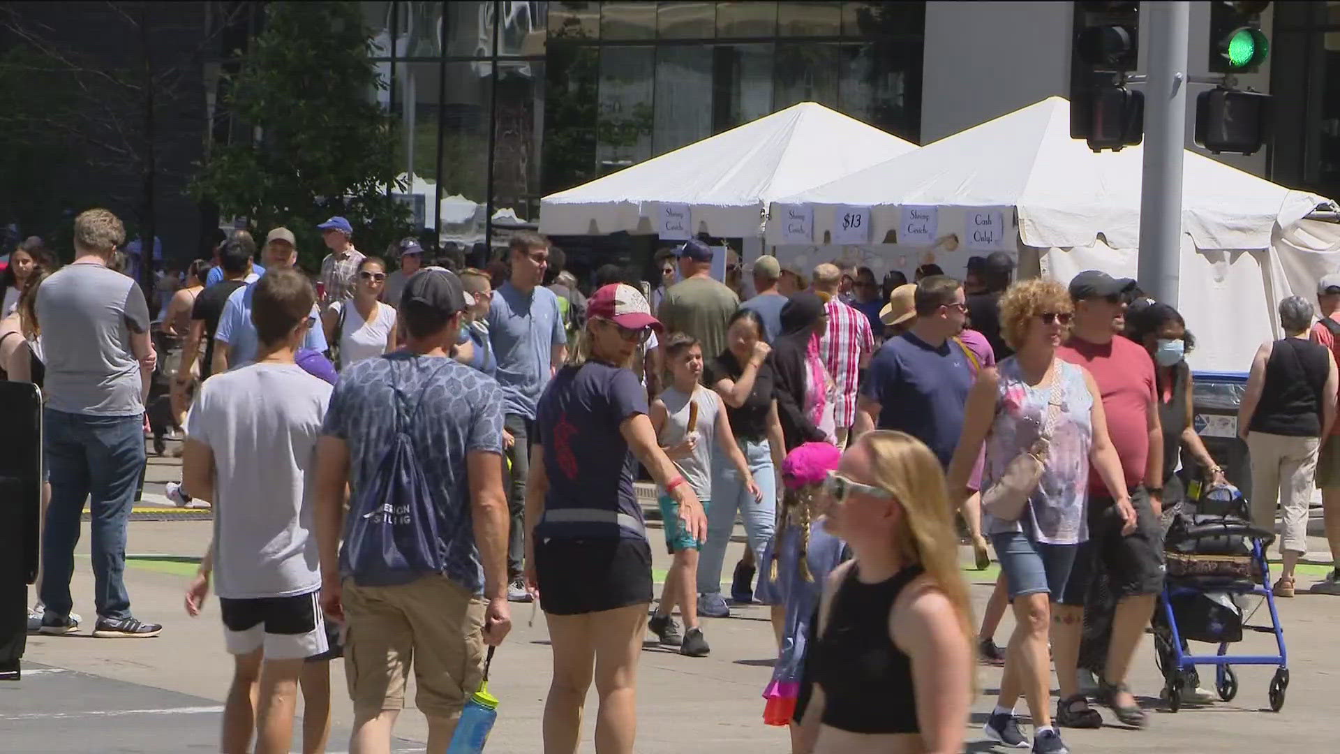 The two-day festival takes place over July 6 and 7 on Nicollet Mall and runs from 11 a.m. to 8 p.m. each day.