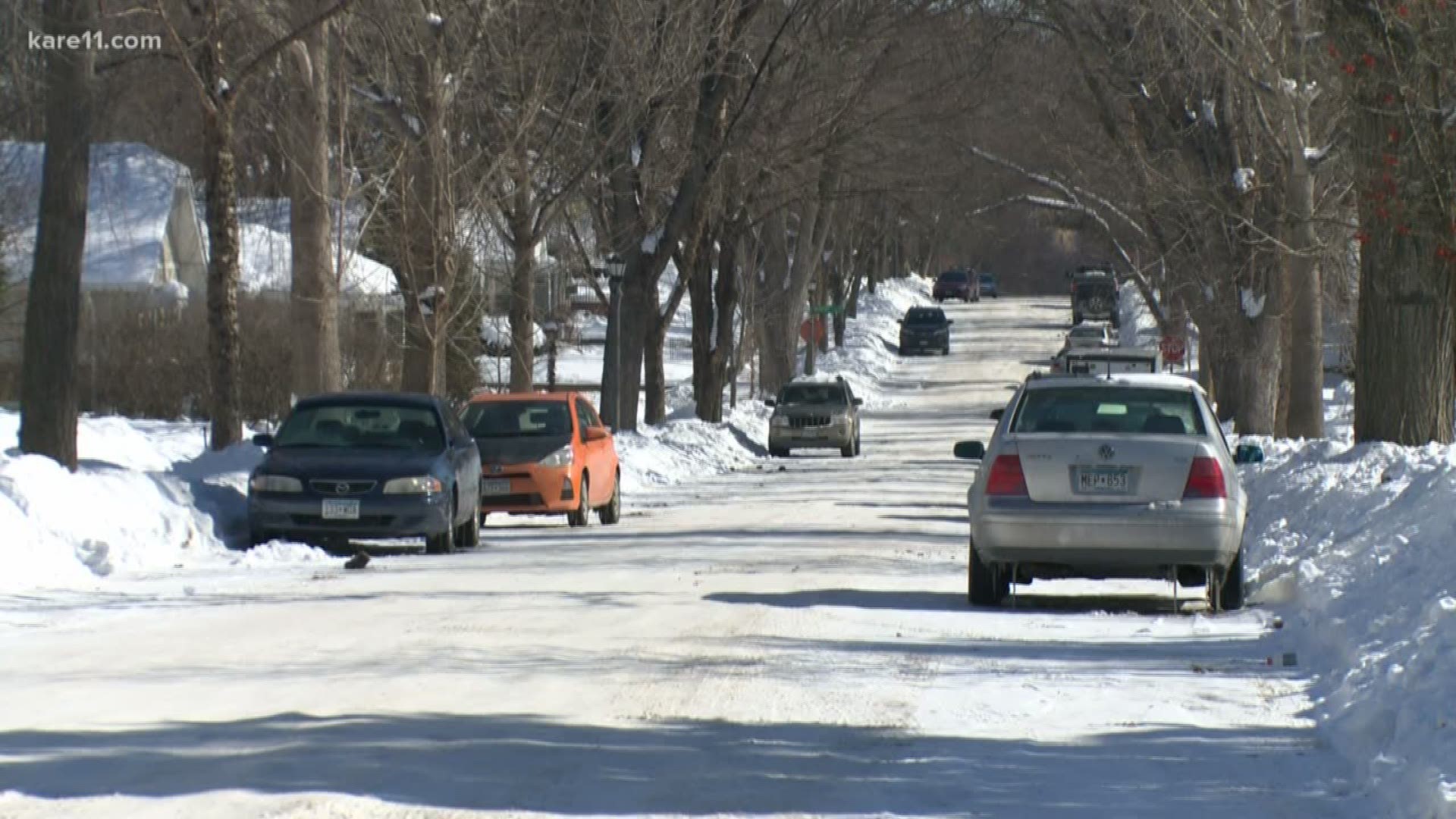 All that snow is causing serious trouble for some residents in Saint Paul saying they're getting trapped and the city is slow to remove the snow.
   Heidi Wigdahl went to find out what's happening and how the city is handling it.