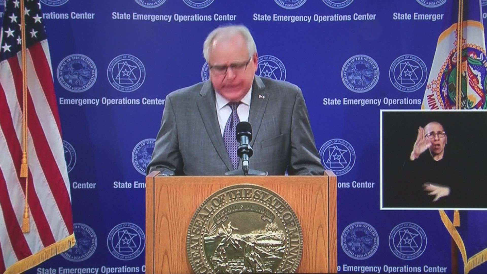 Governor Tim Walz pledged to do everything in his power to ensure a thorough investigation into the death of George Floyd.