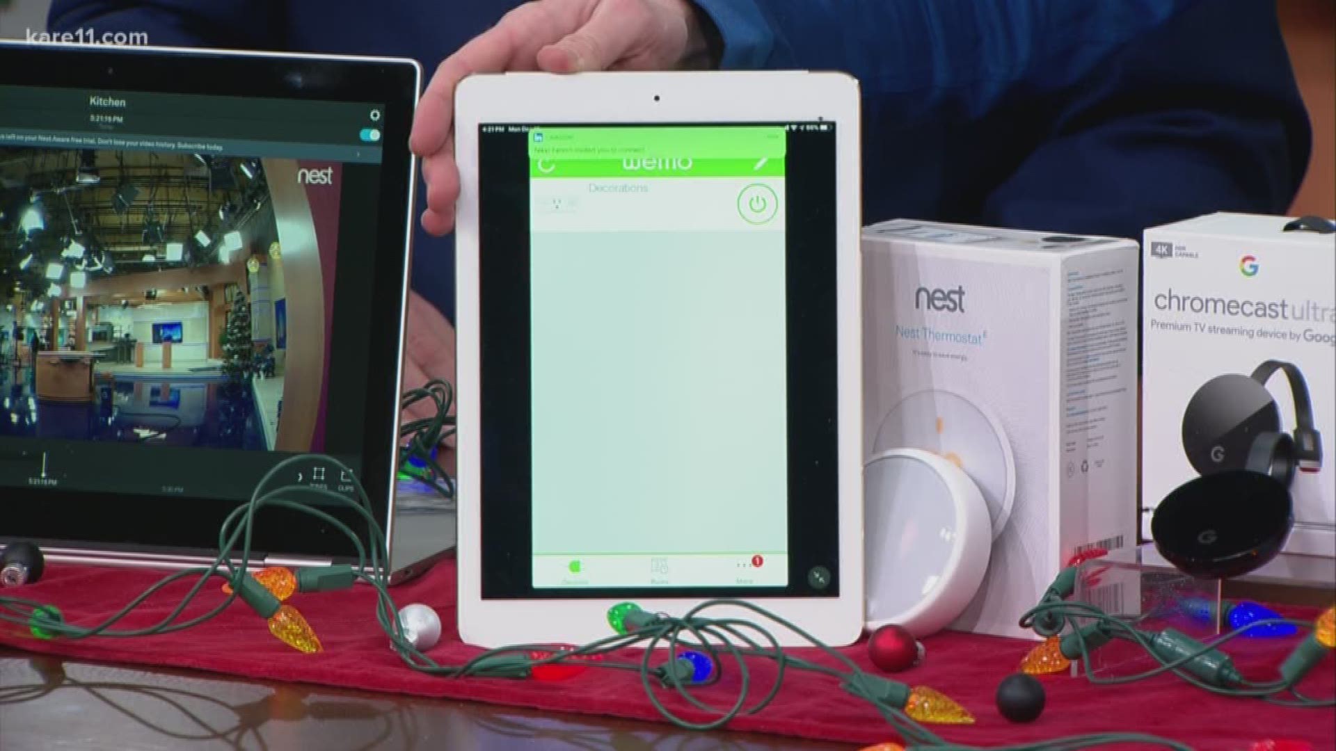 Verizon's Gadget Guy, Steve Van Dinter, stopped by KARE 11 to show us some of the most popular smart home products and how to tie them all together - and even control via voice.