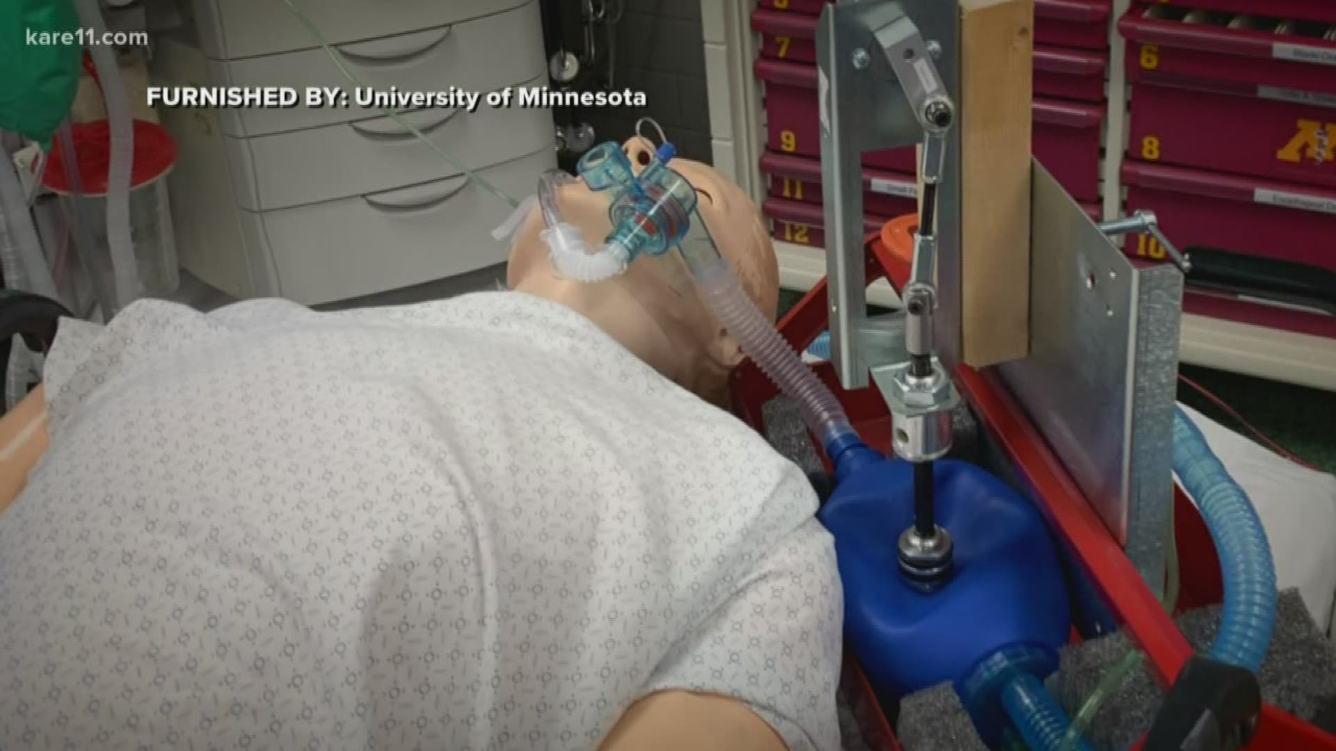 Using spare parts, a local doctor says his team has come up with a low-cost solution to the ventilator shortage.