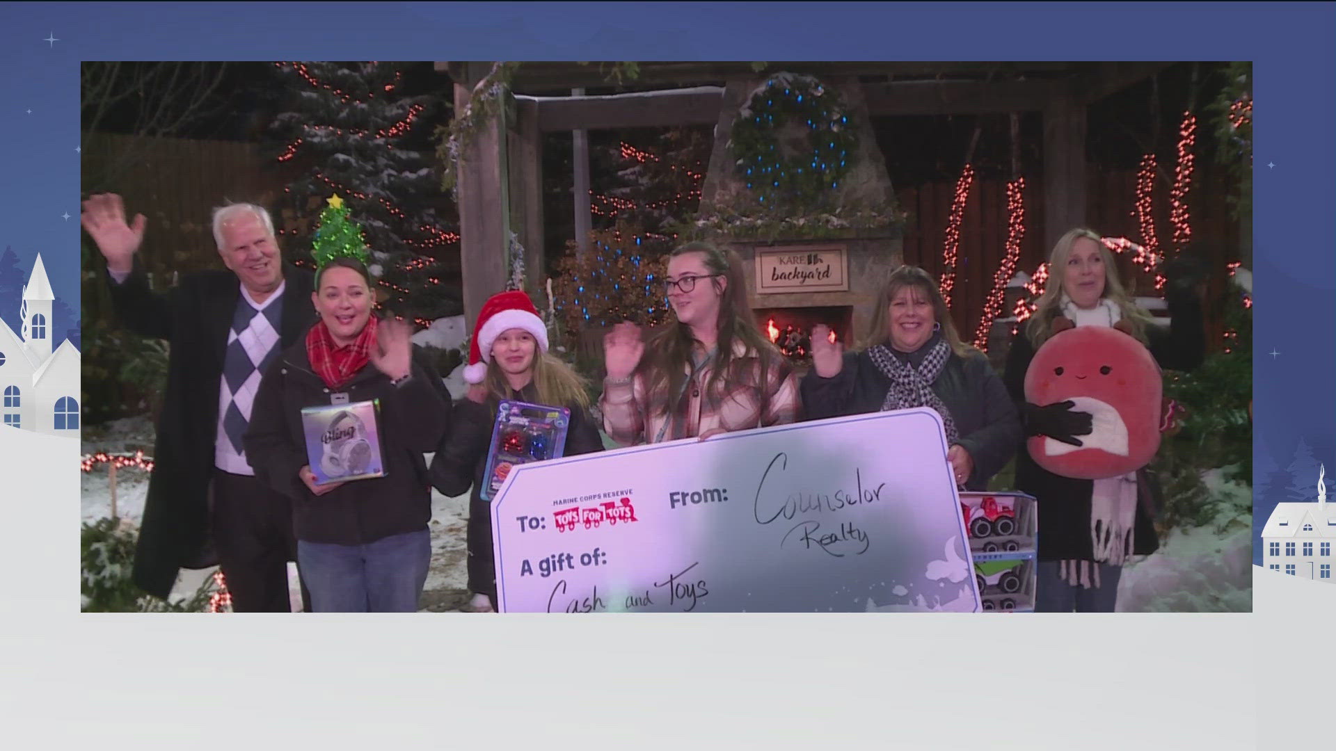 The Marines and KARE 11 are collecting toy donations for children who might not otherwise receive a holiday present.