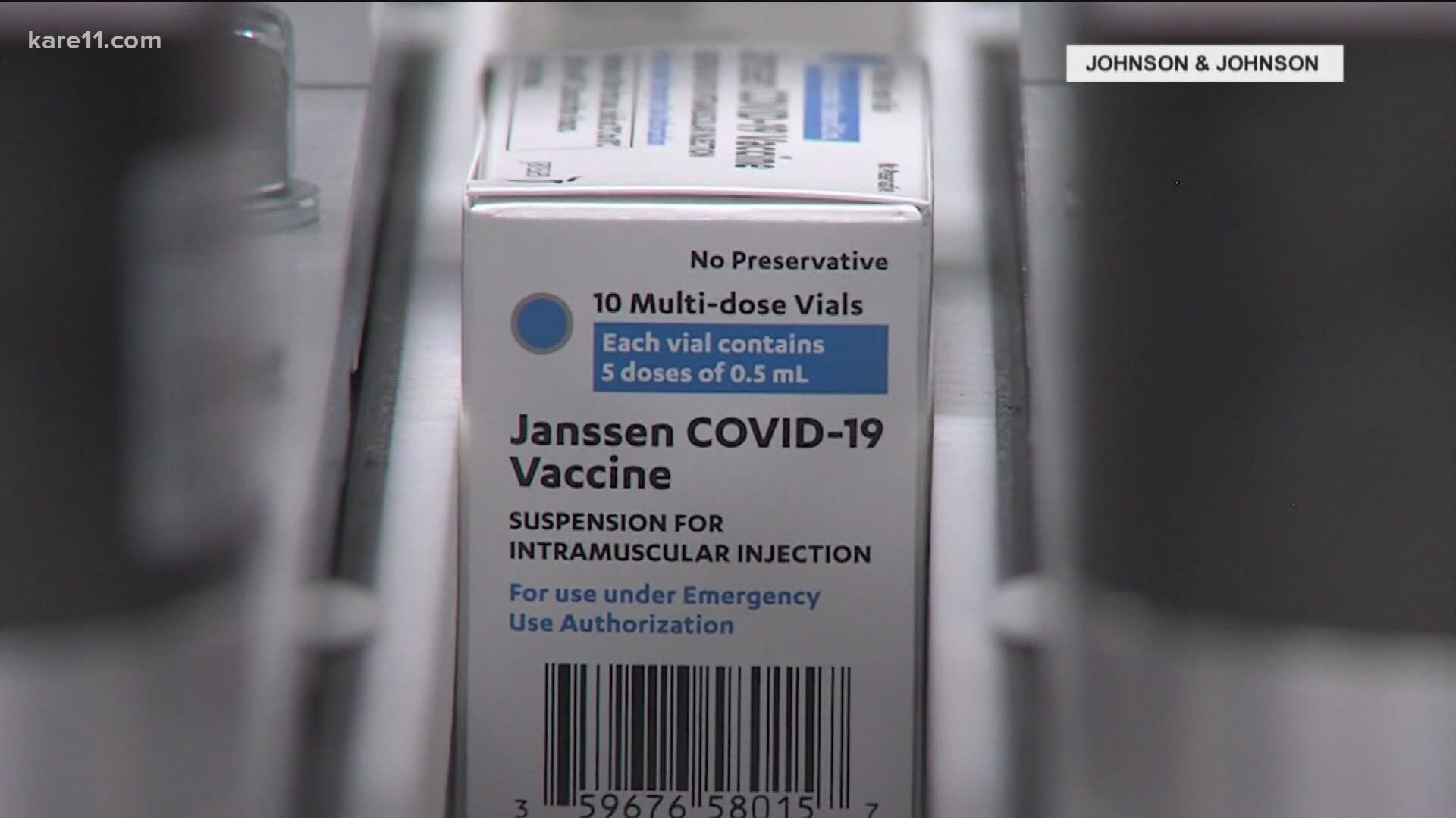 The state had distributed 9,600 doses of the Johnson & Johnson vaccine to Minnesota providers right before the pause on the vaccine.