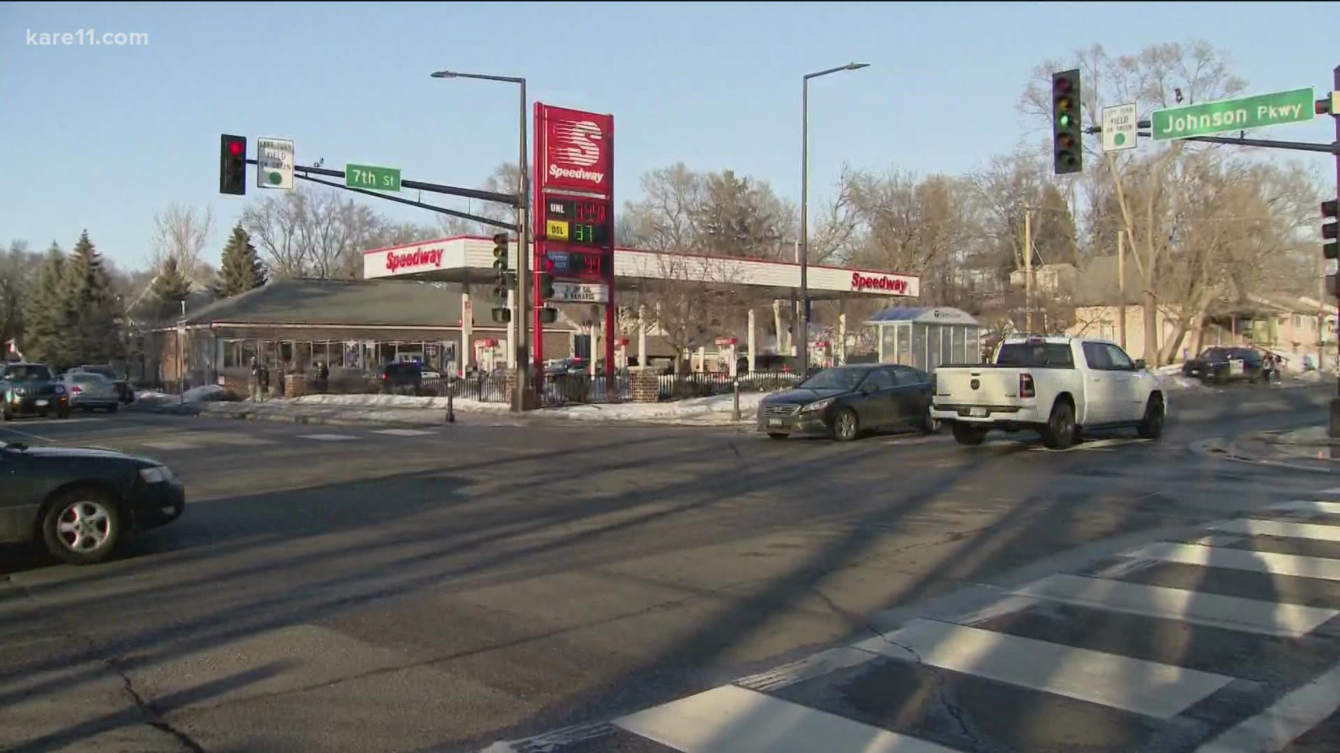 Authorities say there were "multiple" people inside, and reported hearing at least one shot being fired from inside the store.