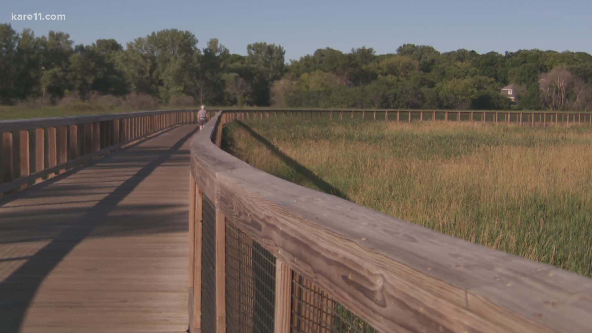 Parks and trails in the Three Rivers Park District are still open during the coronavirus pandemic.