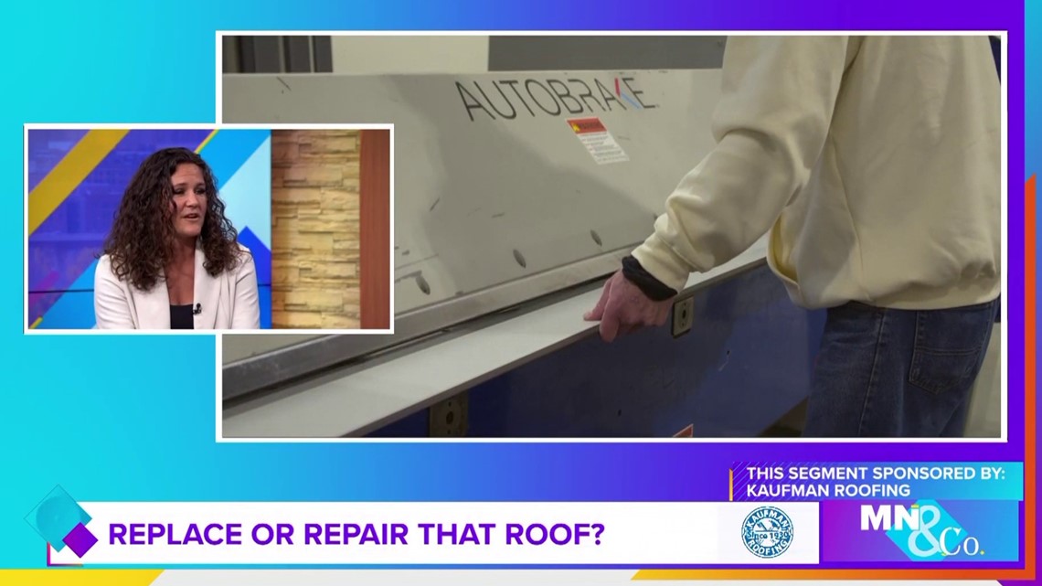 Replace or repair that roof? Kaufman Roofing visits Minnesota & Company