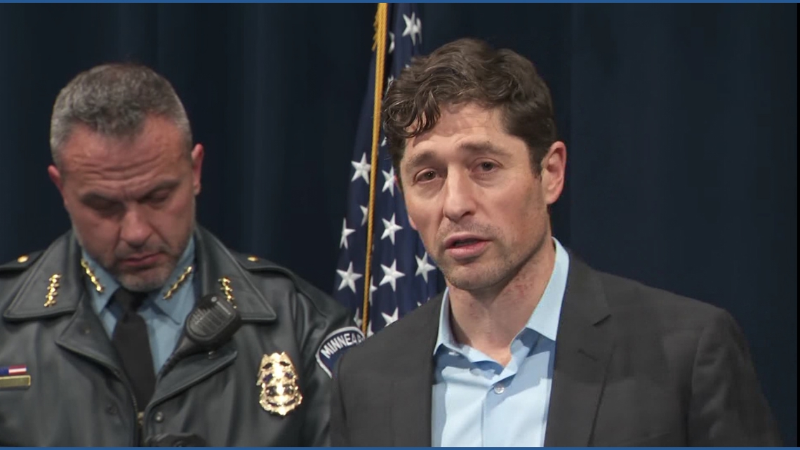 'I'm calling for peace' Minneapolis Mayor Jacob Frey responds to protests after man shot in the leg by federal officer