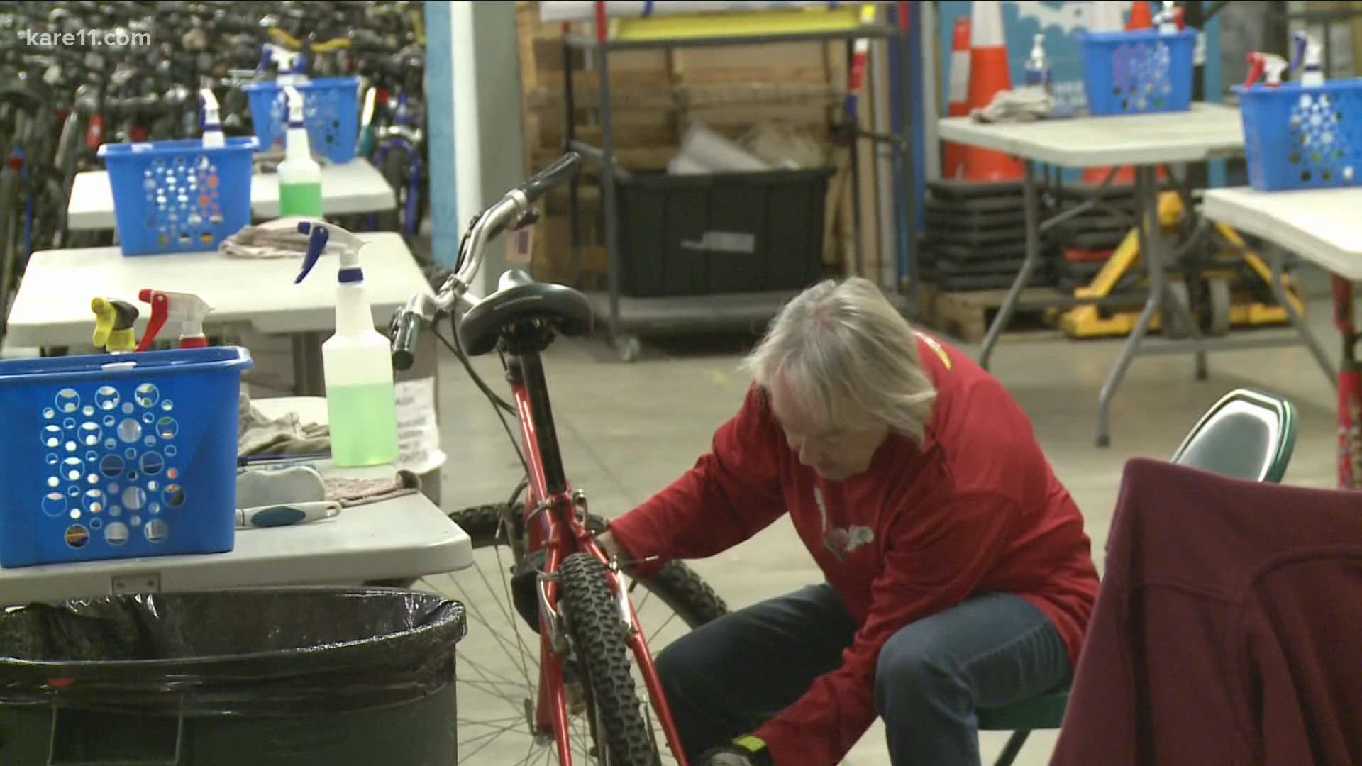 Free Bikes 4 Kidz says staff will lose a week of work to clean up the mess, and that at least 300 kids could be impacted by the theft this holiday season.