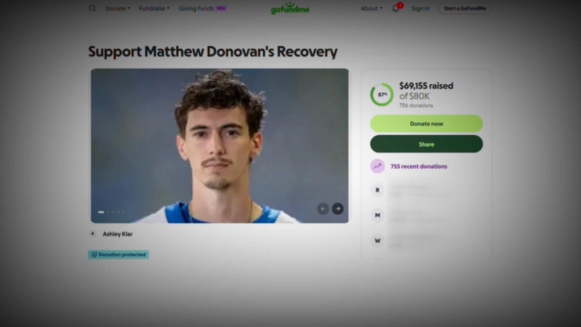 Minnesota football player in medically induced coma after head injury during college game