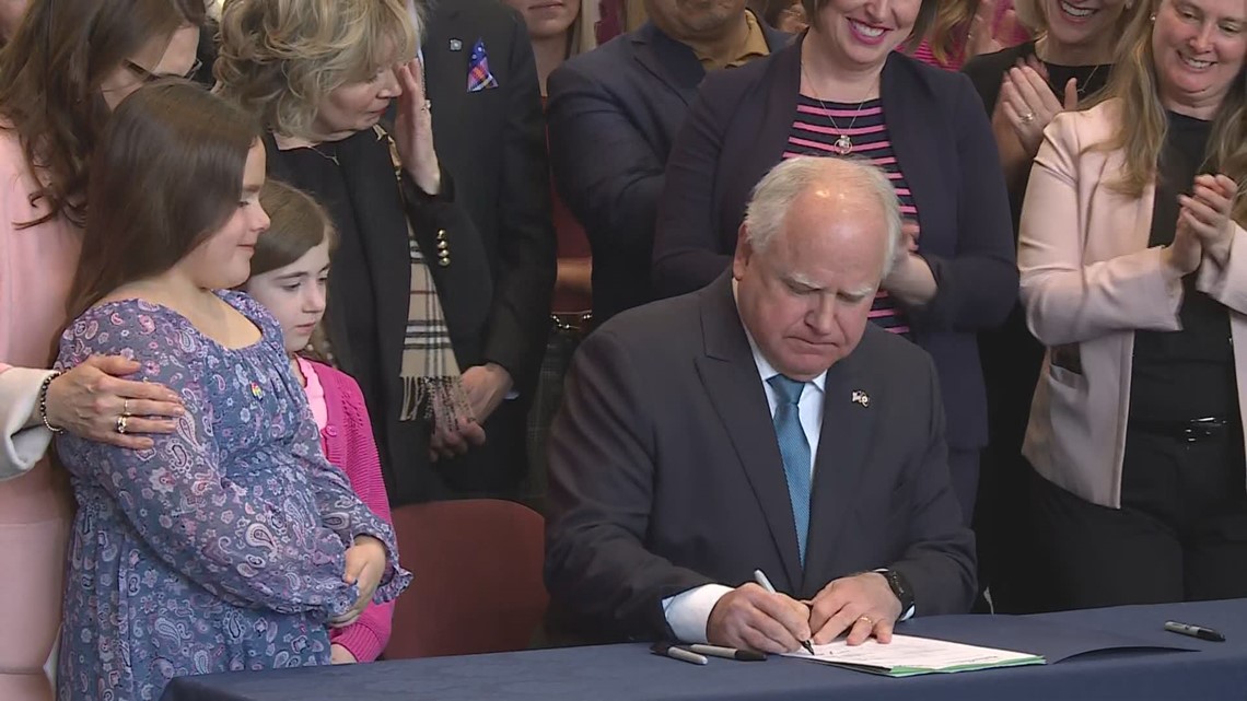 Walz Signs PRO Act, Placing Abortion Access Into State Law | Kare11.com