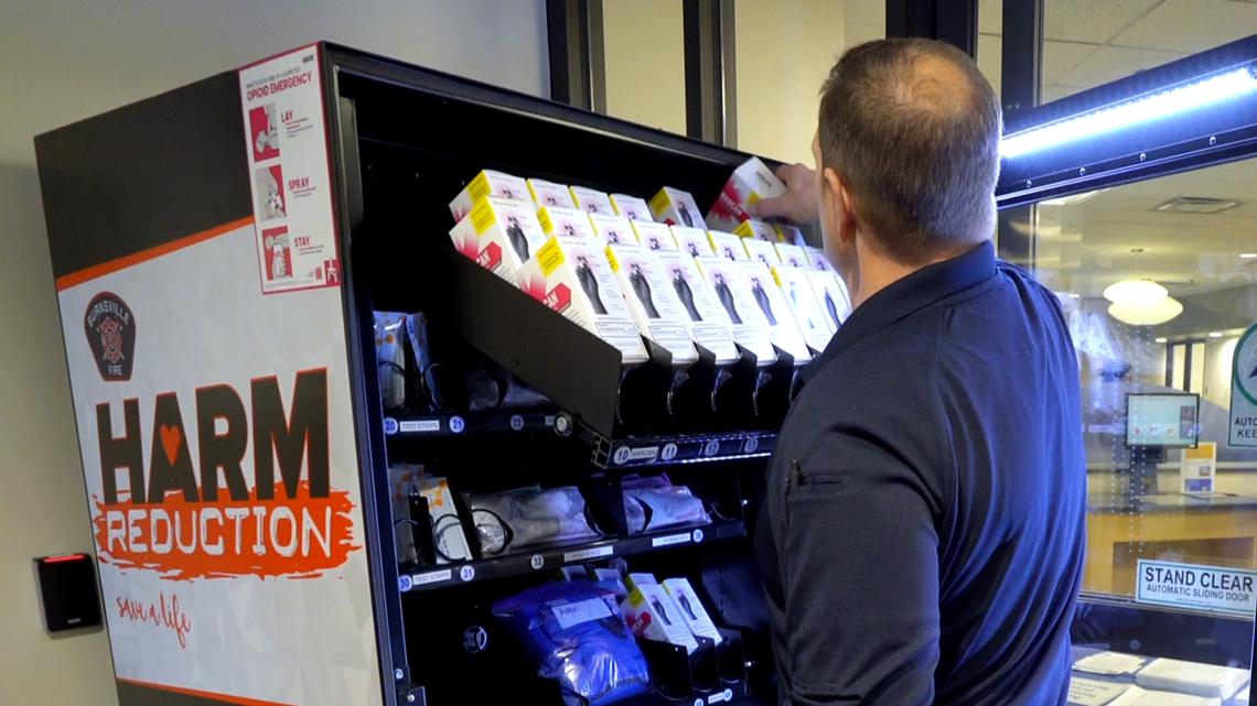 New Burnsville harm reduction vending machine puts life-saving tools within reach