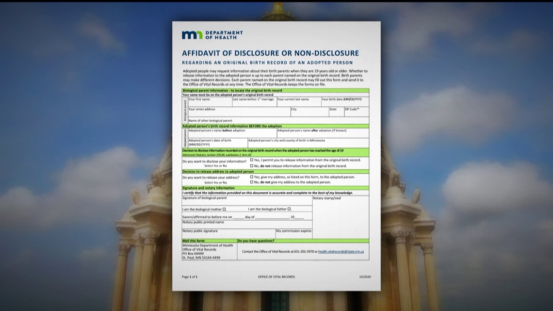 Law giving MN adoptees access to birth records still a year out