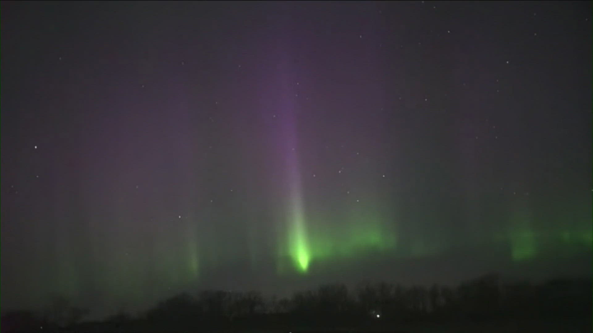 The latest Northern Lights forecast suggests that those with clear skies in northern-tier U.S. states could see them in the coming months.